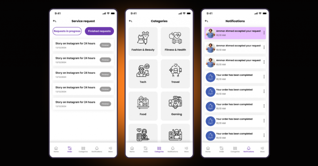 Influencer marketing app development